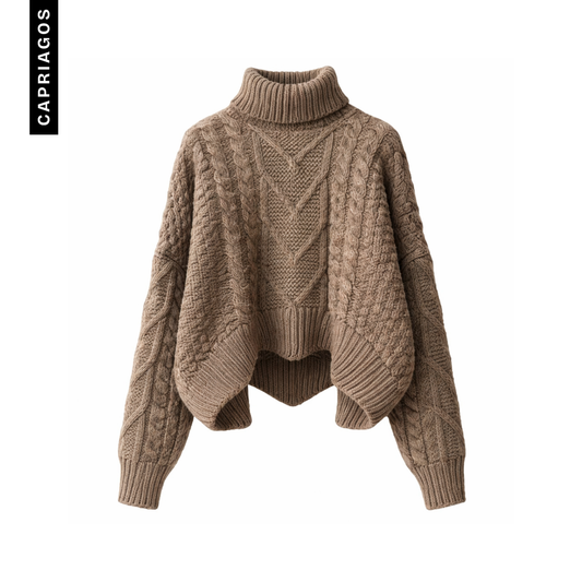 PRE-LOVED UNISEX CROPPED KNIT - M